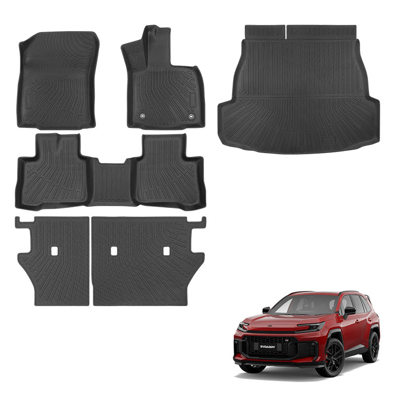 Bundle: TPE Floor Mats and Liners For Toyota RAV4 6th Gen (2026)