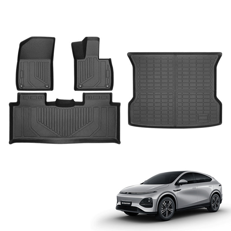 Bundle: TPE Floor Mats and Liners For XPeng G6 (2024-2026)