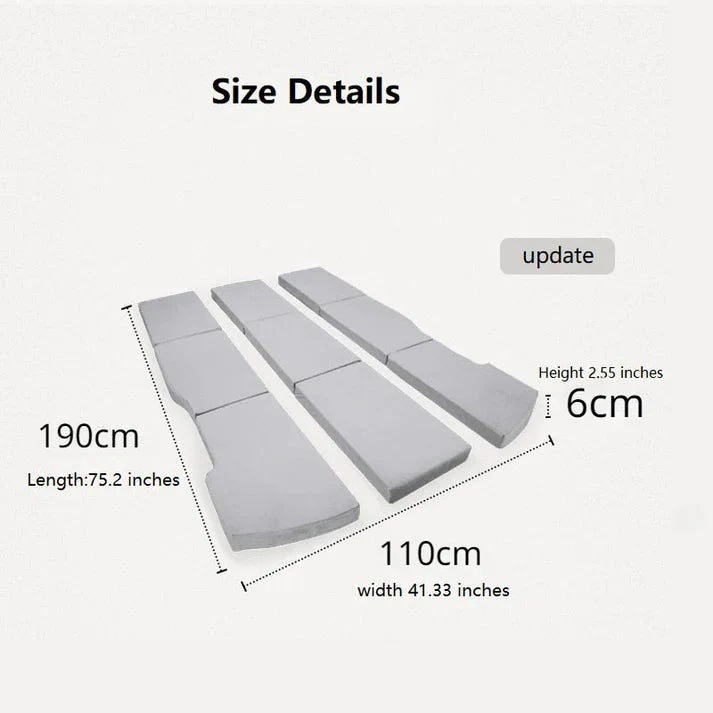 Camping Memory Foam Mattress For Model Y