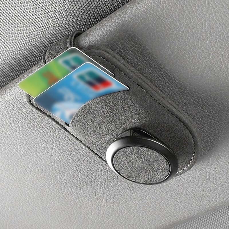 Multi-Functional Car Glasses Holder Clip