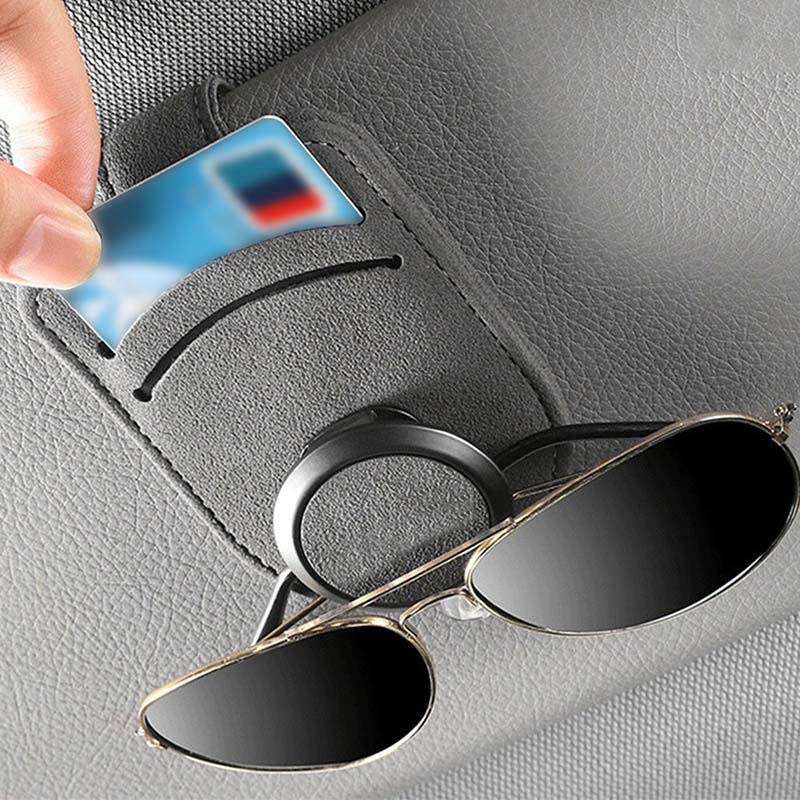 Multi-Functional Car Glasses Holder Clip