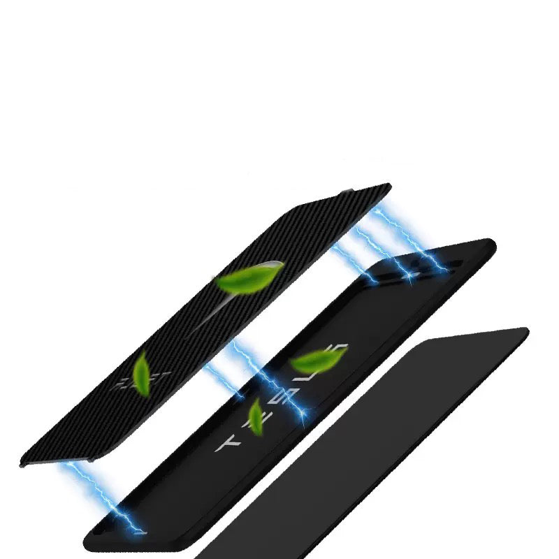 Tesla Carbon Fiber Key Card Holder Case For Tesla Model Y (2022-2024)