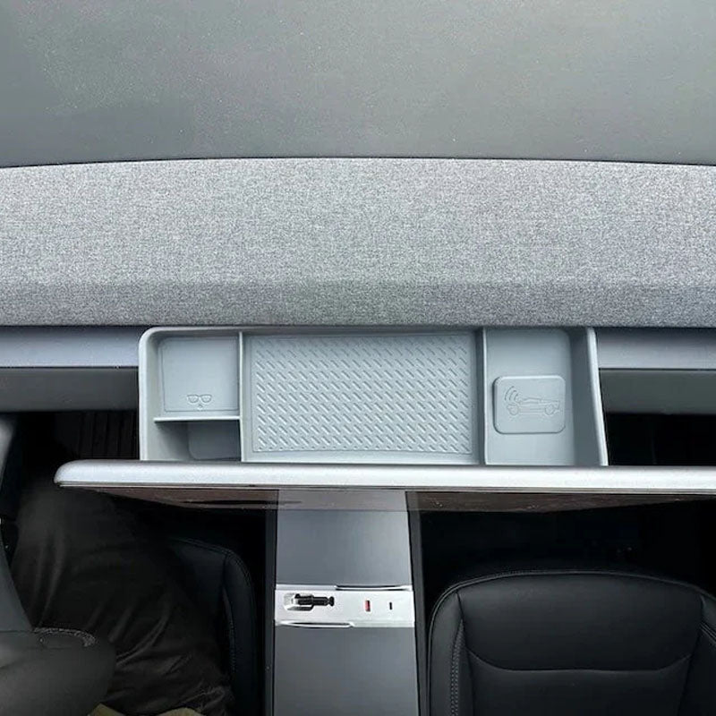 Dashboard Screen Rear Storage For Tesla Model 3 (2024-2026)/Model Y (2025-2026 Juniper)