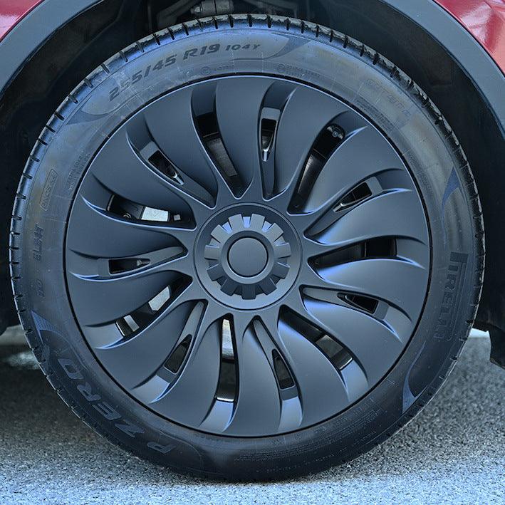 19‘’ Turbine Symmetrical Wheel Covers For Model Y - TESDADDY