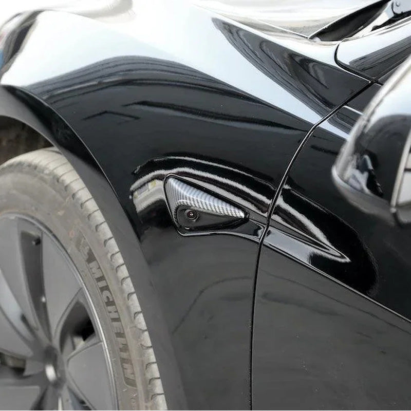 Side Indicator Camera Caps For Tesla Model 3 (2024-2026)/Model Y (2025-2026 Juniper)