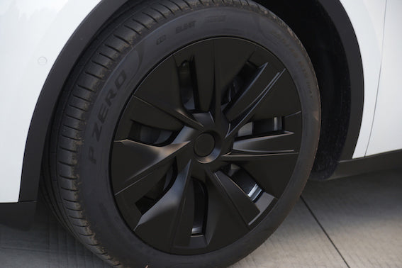 19‘’ Matt Black Hubcap Wheel Covers For Tesla Model Y (2022-2024)