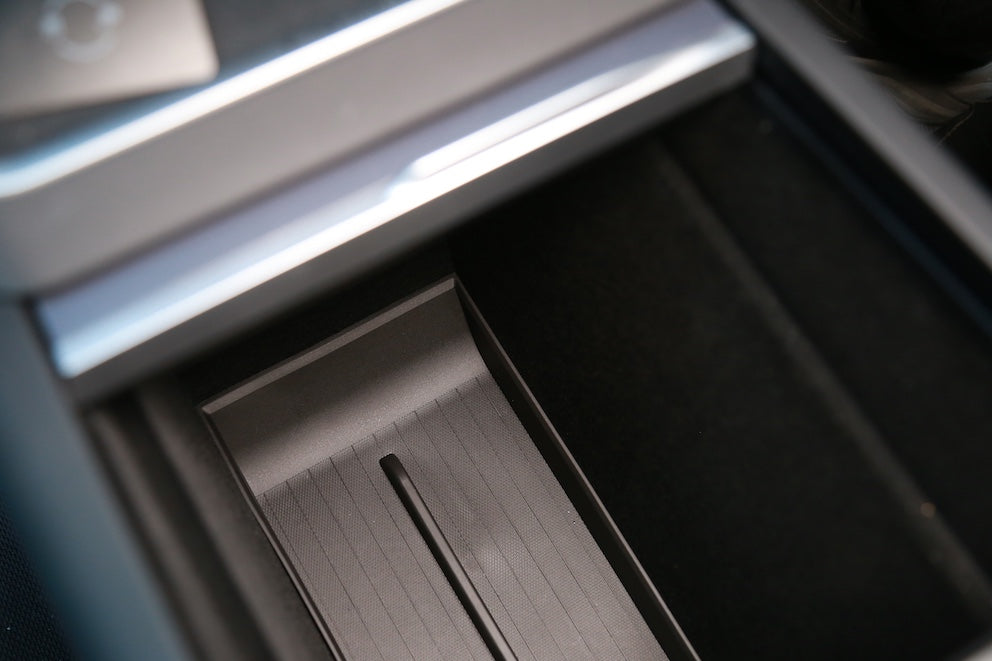 Lower Centre Console Organiser Liner For Tesla Model Y (2025-2026 Juniper)