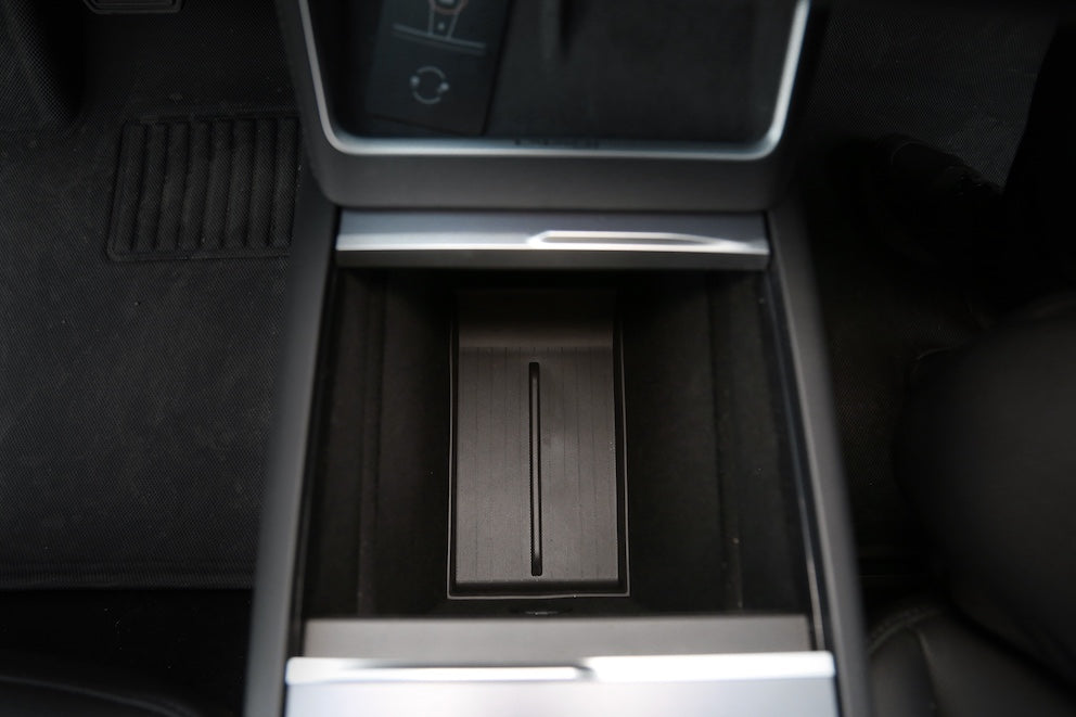 Lower Centre Console Organiser Liner For Tesla Model Y (2025-2026 Juniper)