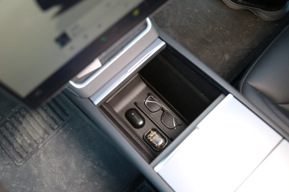 Lower Centre Console Organiser Liner For Tesla Model Y (2025-2026 Juniper)