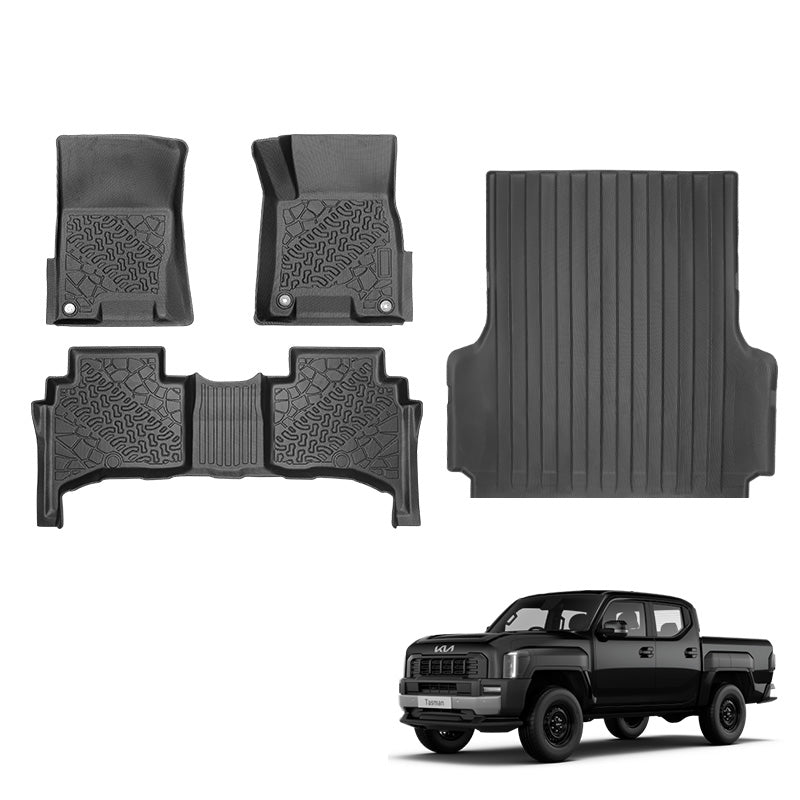 Bundle: Floor Mats and Liners For Kia Tasman (2025–2026)
