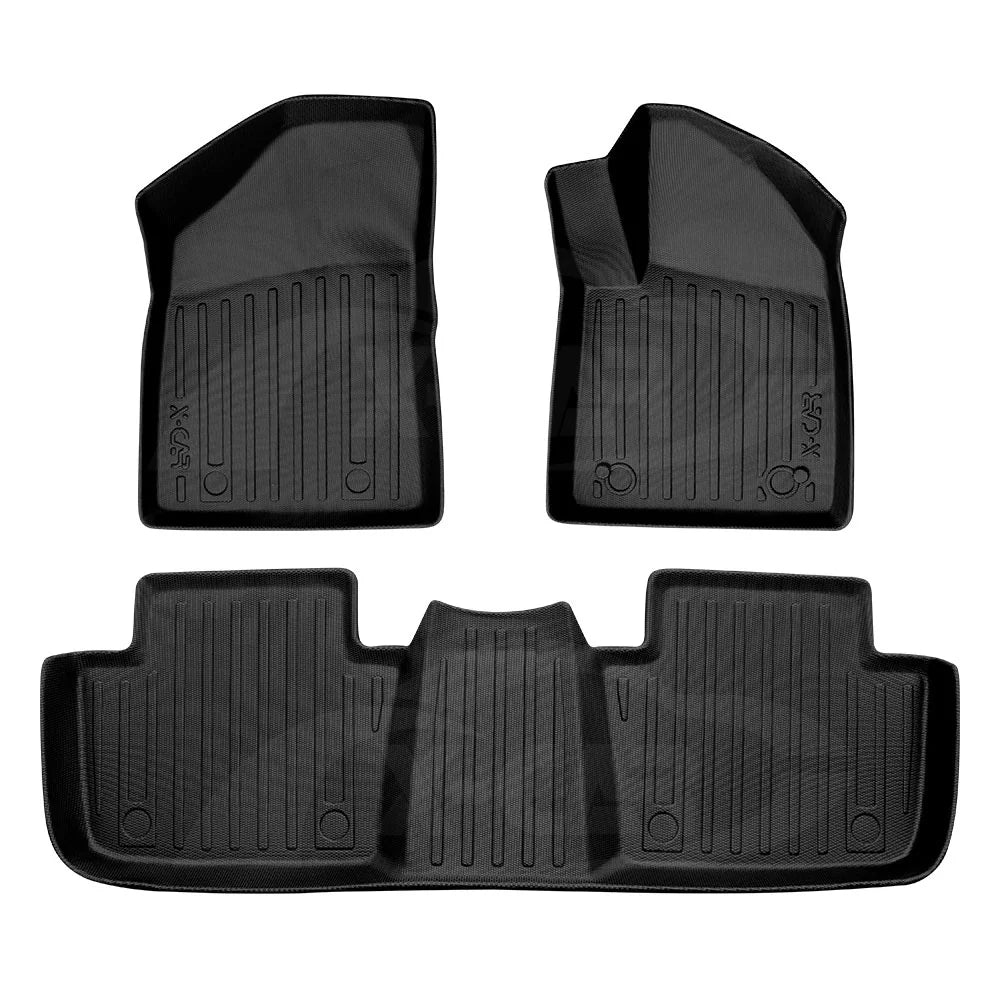 3D Floor Mats All-Weather Car Liners For MG MG4 (2023-2026)