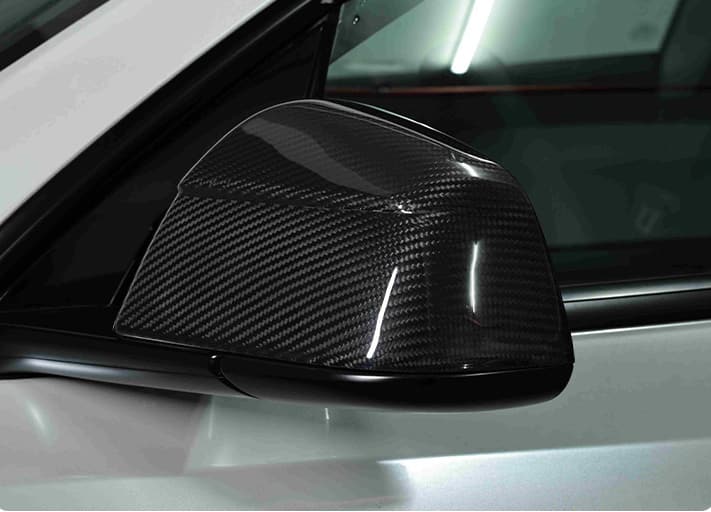 Real Carbon Fibre Rear View Mirror Covers For Tesla Model Y(2025-2026)