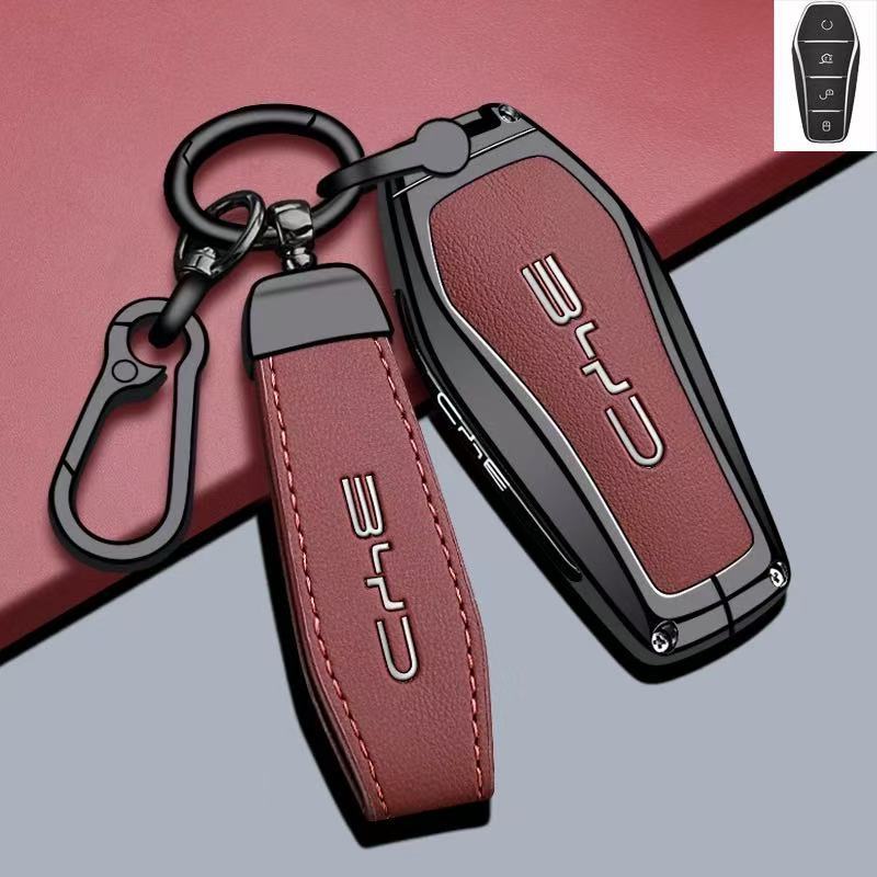 Key Fob Cover with Keychain For BYD (2023-2026)