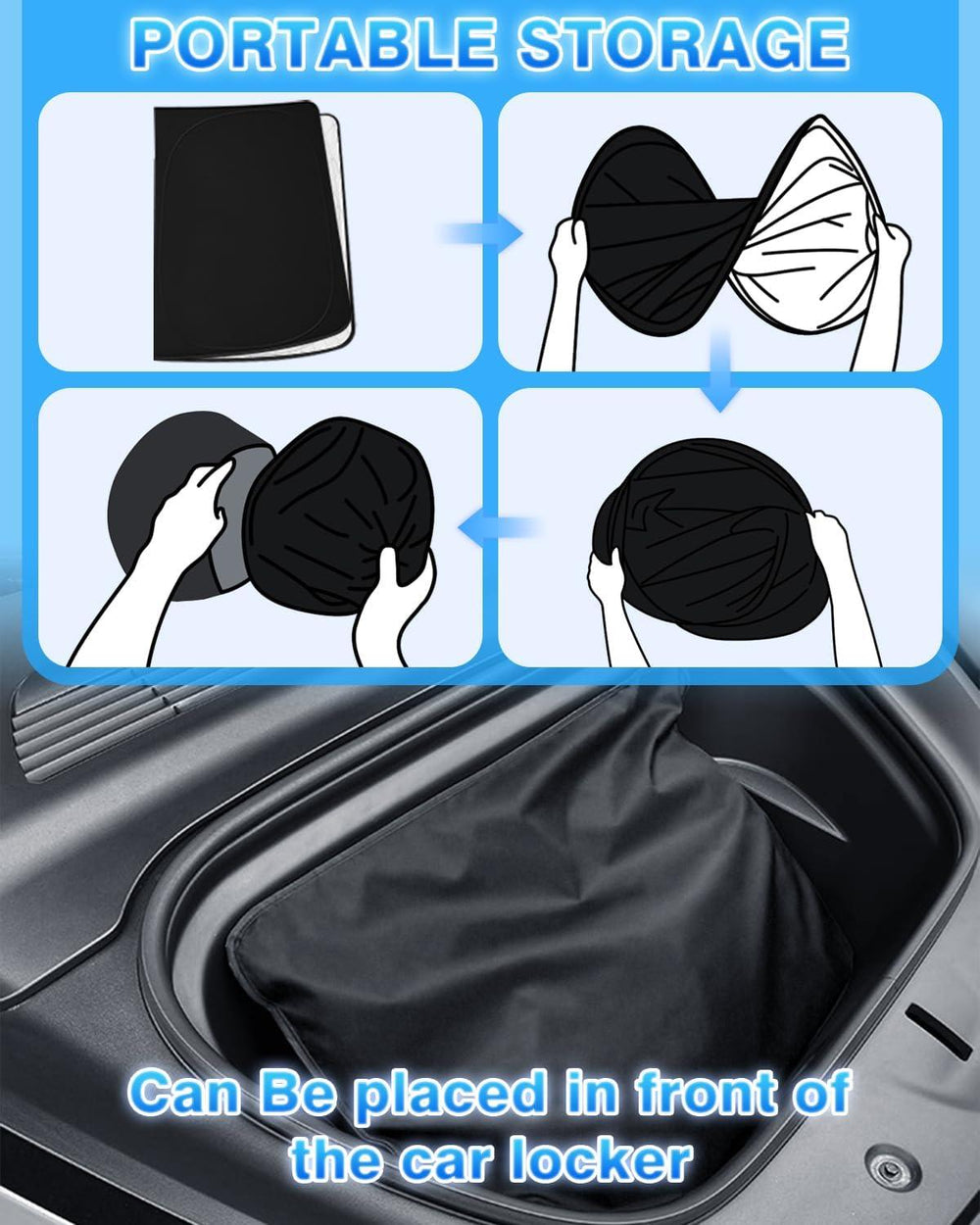 Privacy Curtains & Full Windows Sunshade For Model Y - TESDADDY