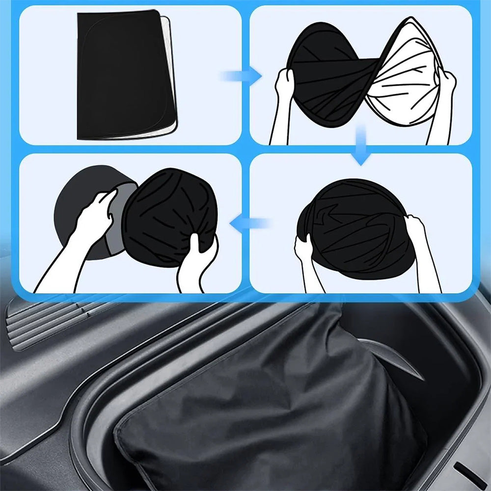 Privacy Curtains & Full Window Sunshades For Tesla Model Y (2022-2026)