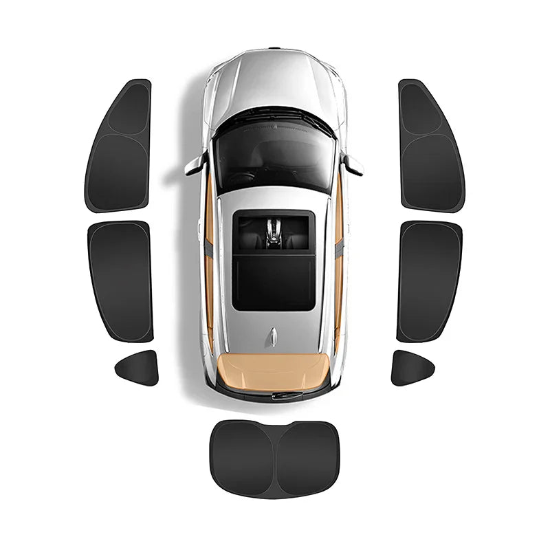 Privacy Curtains & Full Window Sunshades For Kia Sorento (2020-2026)