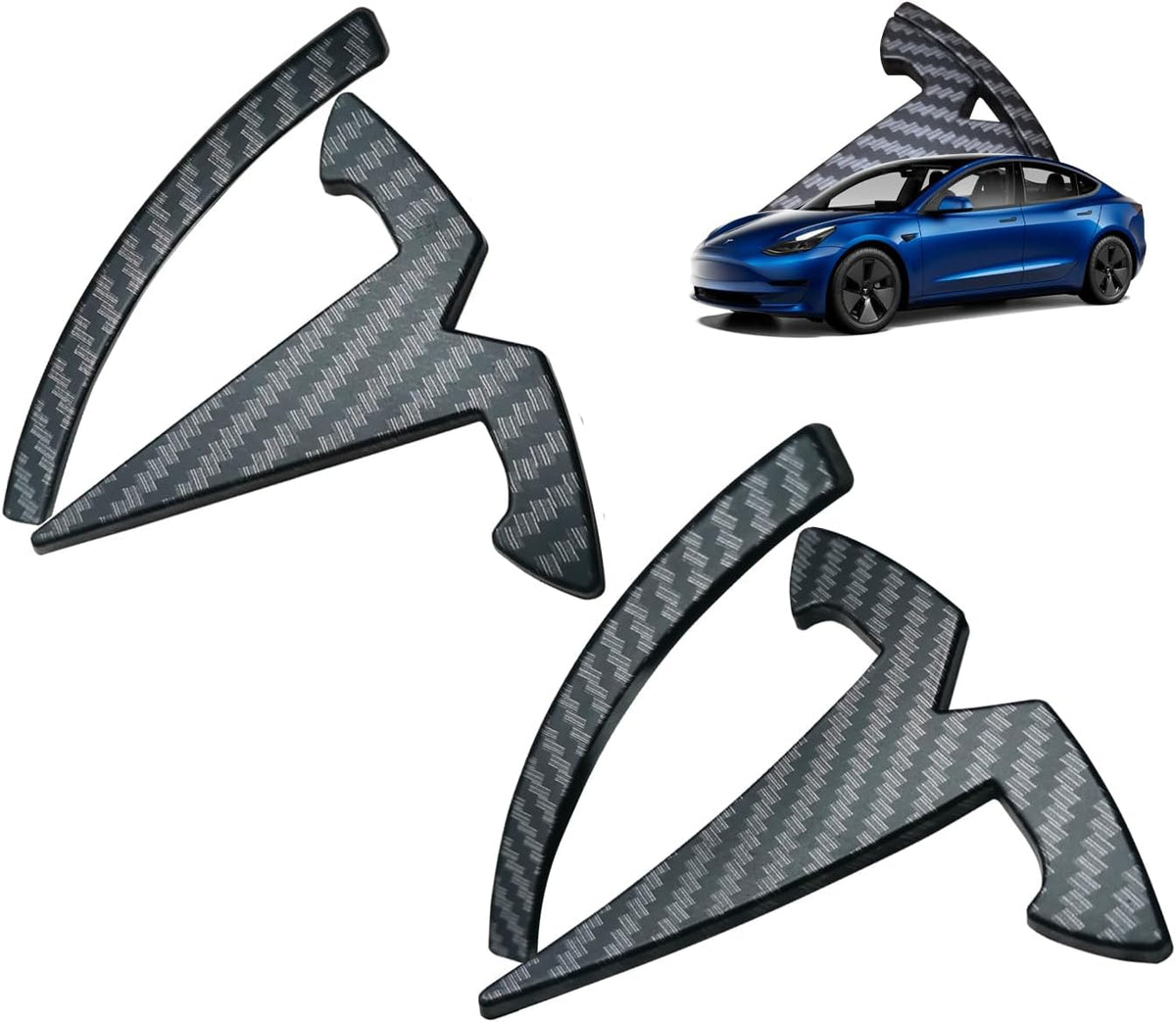 T Badge Covers For Tesla Model Y (2022-2024)