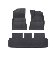 3D All-Weather XPE Floor Mats for Model 3 - TESDADDY