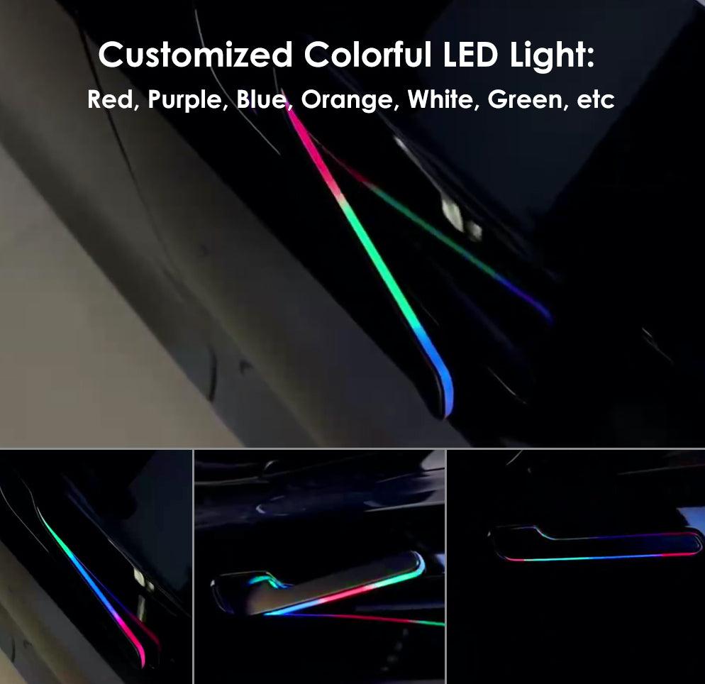 Smart Electric Door Handle with LED for Model 3/Y - TESDADDY