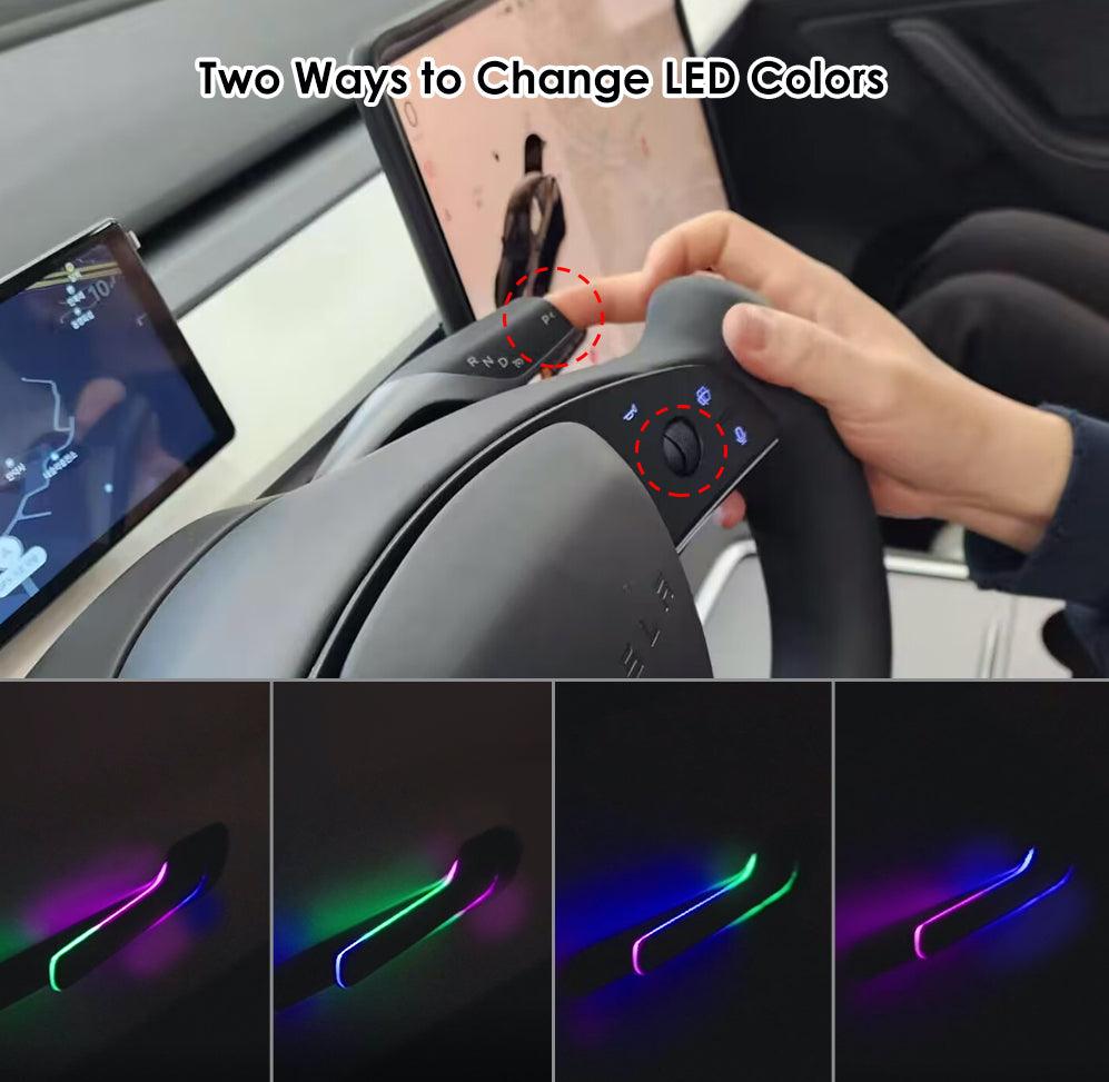 Smart Electric Door Handle with LED for Model 3/Y - TESDADDY