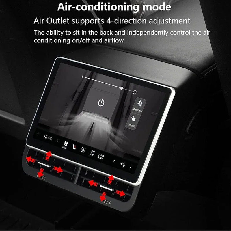 8.8'' Andriod Rear Entertainment Screen (New) For Tesla Model 3 (2018-2023)/Model Y (2022-2026)