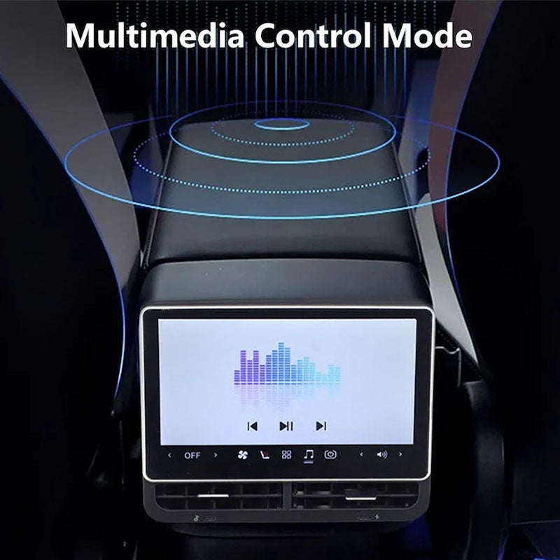 8.8'' Andriod Rear Entertainment Screen (New) For Tesla Model 3 (2018-2023)/Model Y (2022-2026)