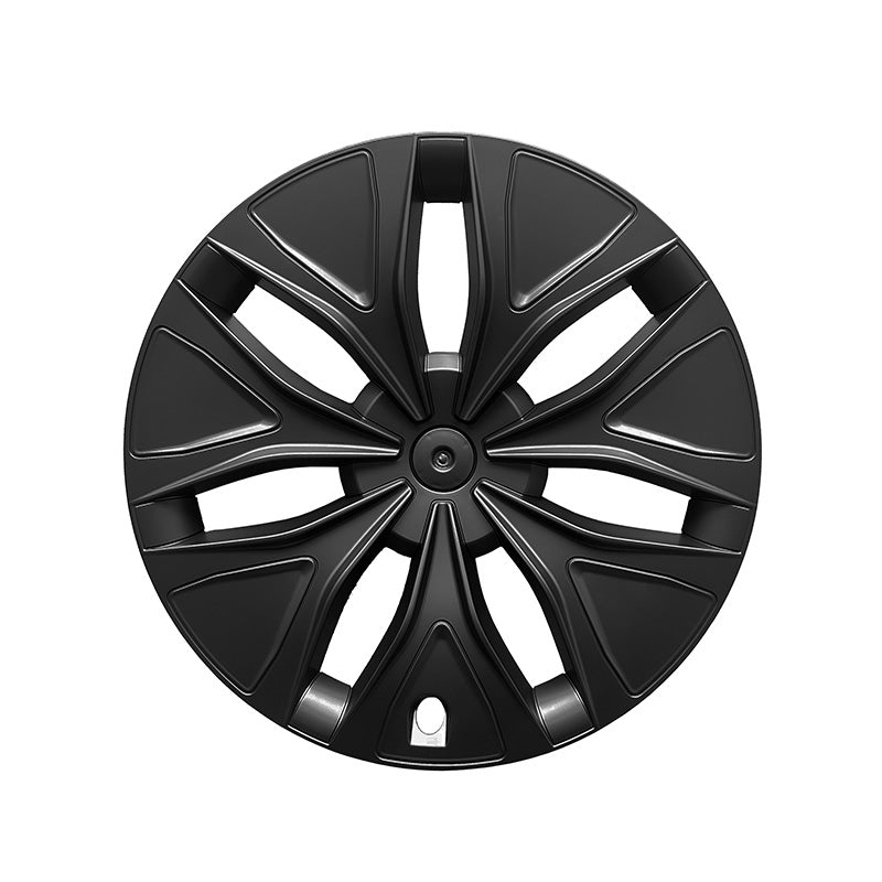 19" Matt Black Aero Wheel Covers For Tesla Model Y L (2026)