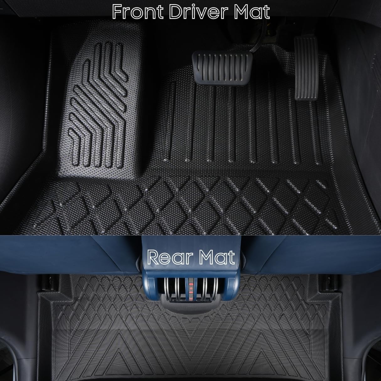 3D All-Weather TPE Floor Mats For BYD ATTO3 (2022-2026)