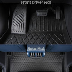 TPE Floor Mats & Liners Set For BYD ATTO 3 (2022-2026)