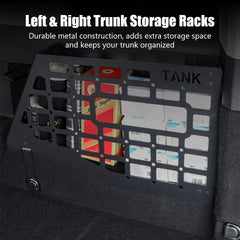 Boot Side Storage Rack Shelves For GWM Tank 300 (2023-2026)