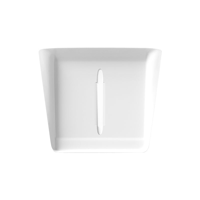 White silicone wireless charging liner protector for Model Y L (2026)