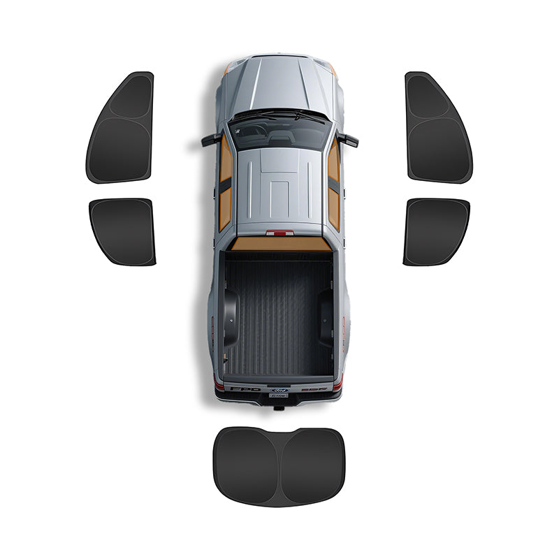 Privacy Curtains & Full Window Sunshades For GWM Cannon (2021-2026)