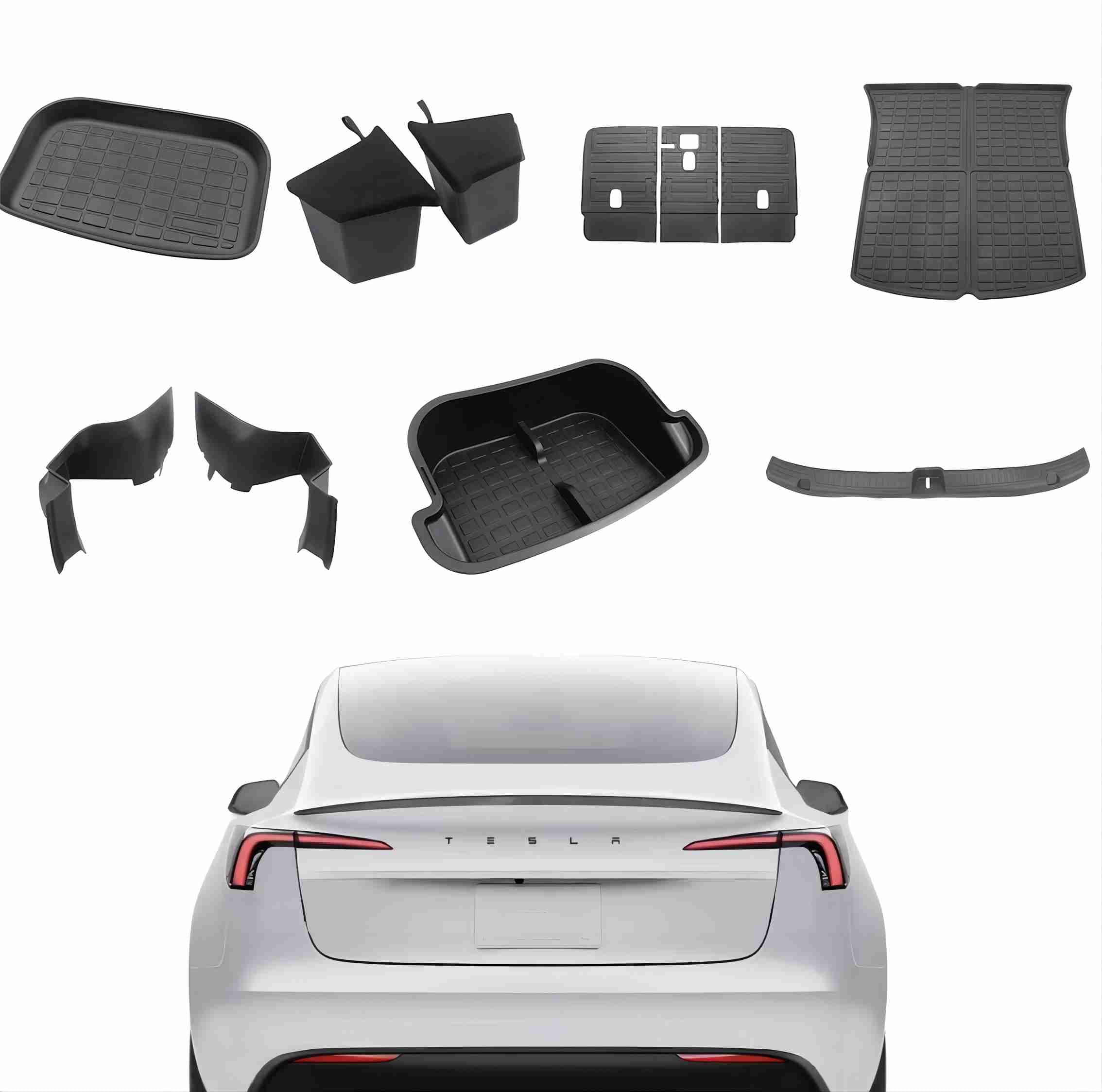Trunk upgrade 7 layers For Tesla Model Y (2022-2024)