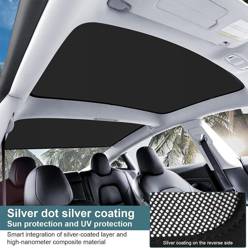 Glass Roof Sunshade For Tesla Model 3 (2019-2023)