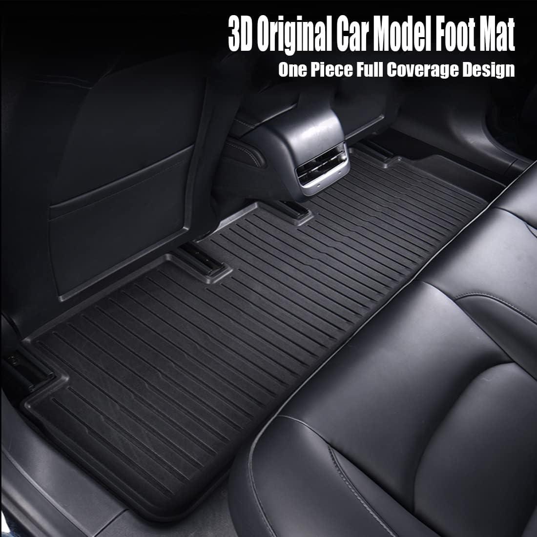 3D All-Weather TPE Floor Mats - Model 3 - TESDADDY