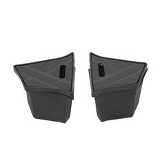 Custom-fit trunk storage bins designed for the rear side compartments of Model Y L