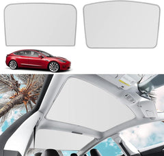 Glass Roof Sunshade for Model 3 - TESDADDY